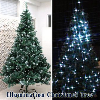 210cmクリスマスツリー(ハーフホワイト LED350球) セットツリー.png